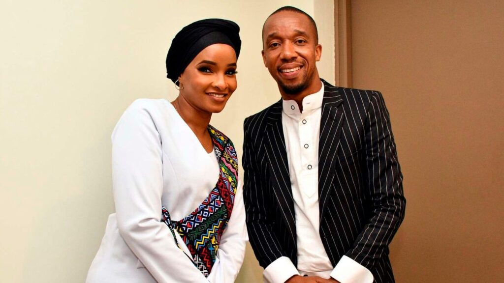 Lulu Hassan with his Husband Rashid Abdallah
